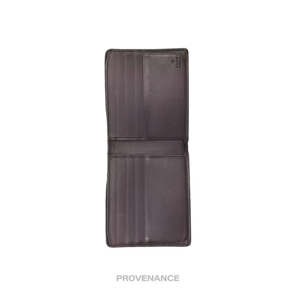 🔴 Gucci GG Supreme 8CC Bifold Wallet - Signature Web Bee